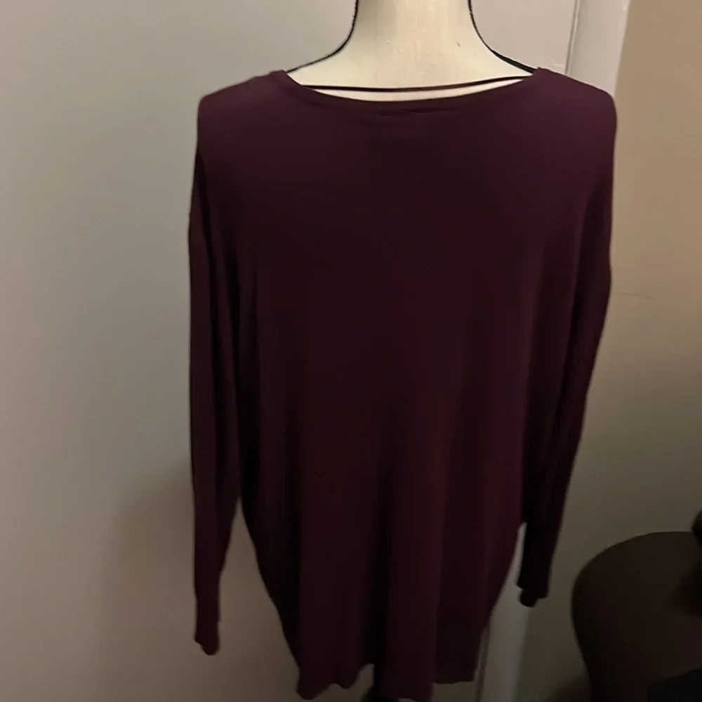 Lane Bryant 18/20 Sweater Purple - Picture 5 of 6
